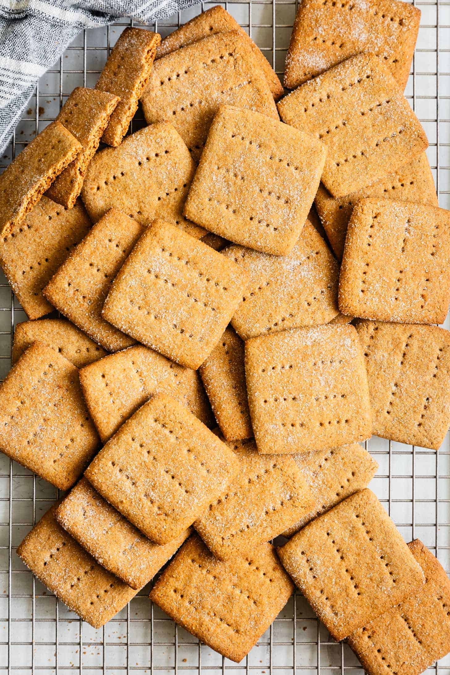 Homemade Gluten-Free Graham Crackers