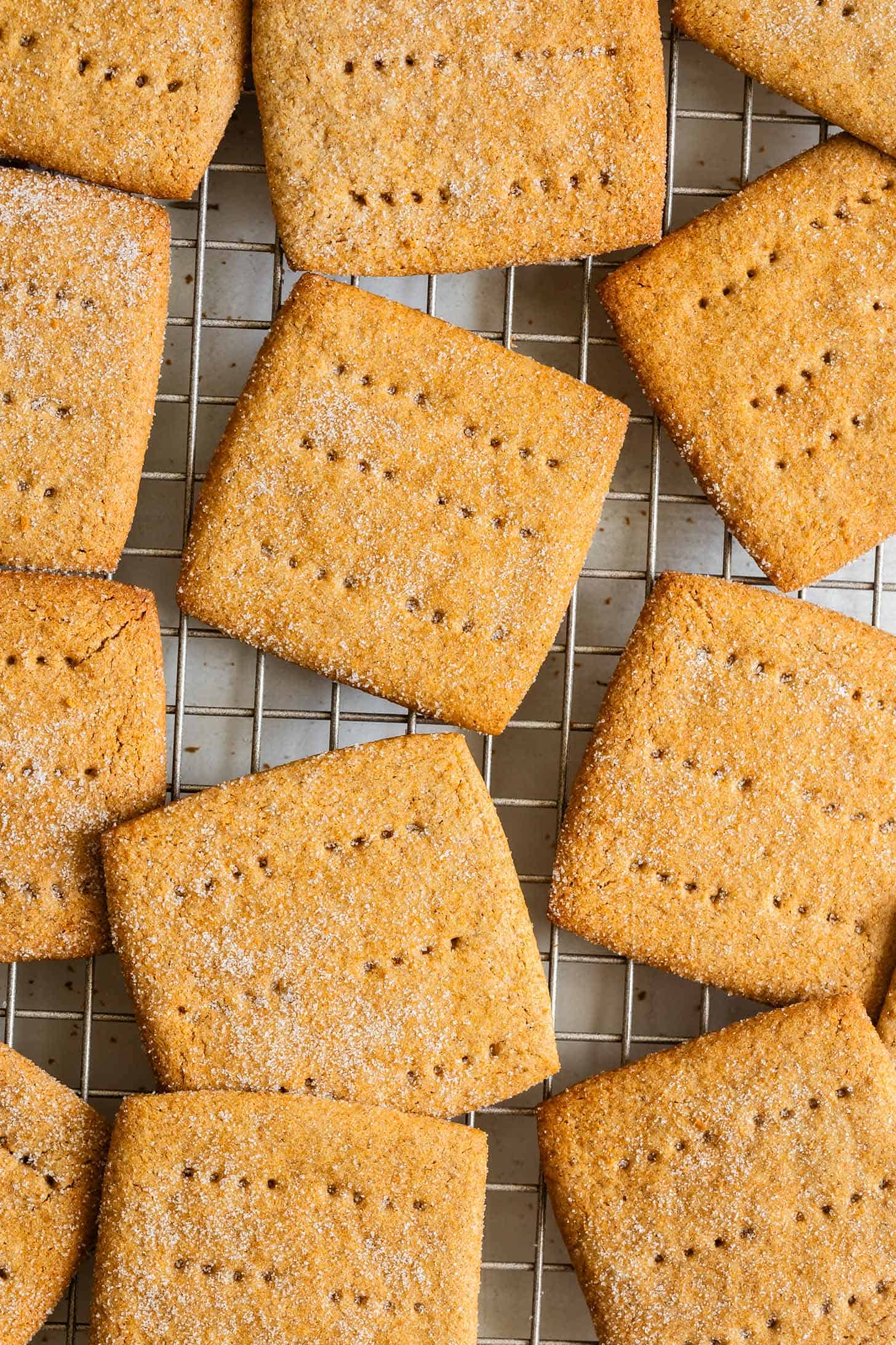 Homemade Crispy Gluten-Free Graham Crackers