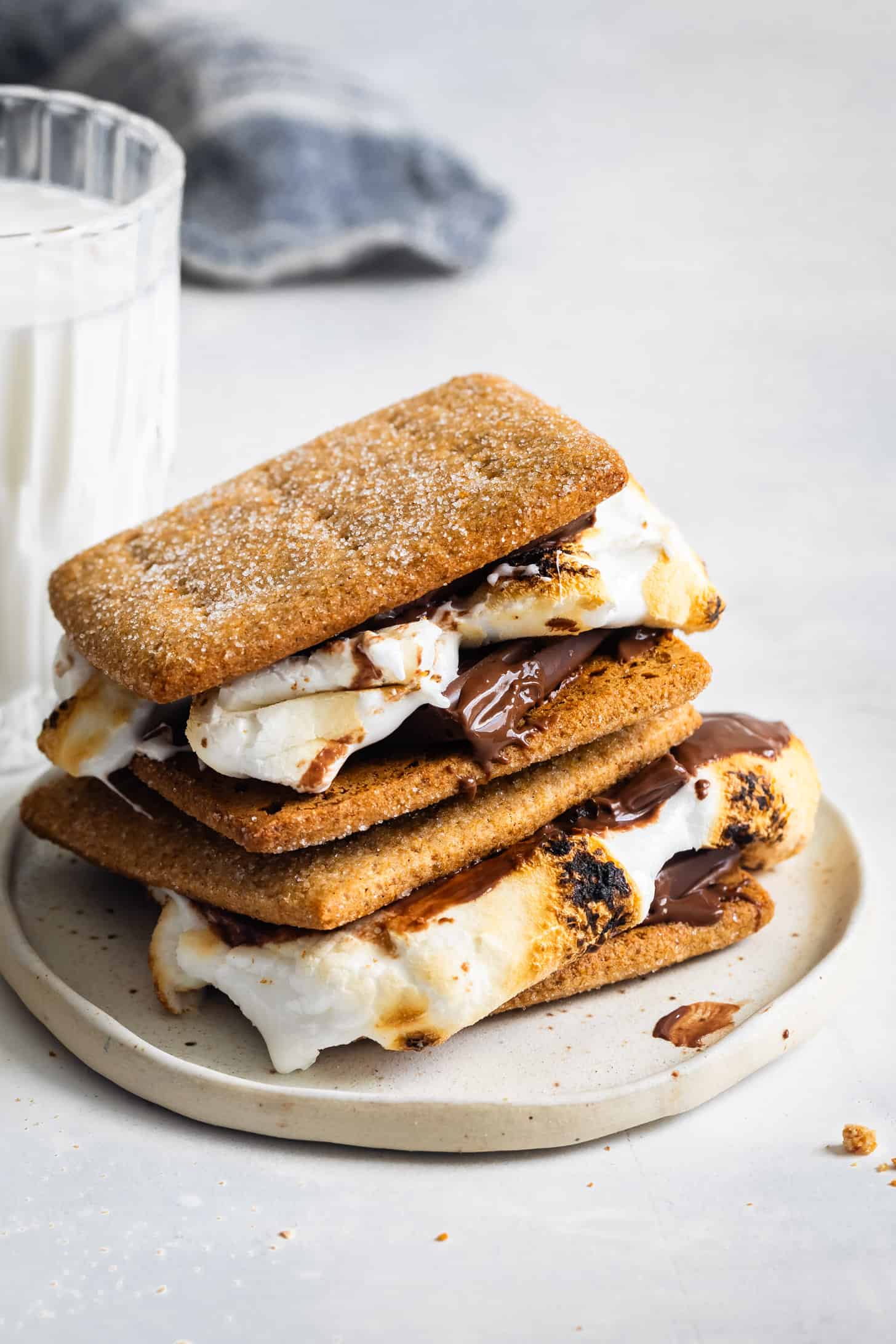 Gluten-Free S'mores with Homemade Graham Crackers