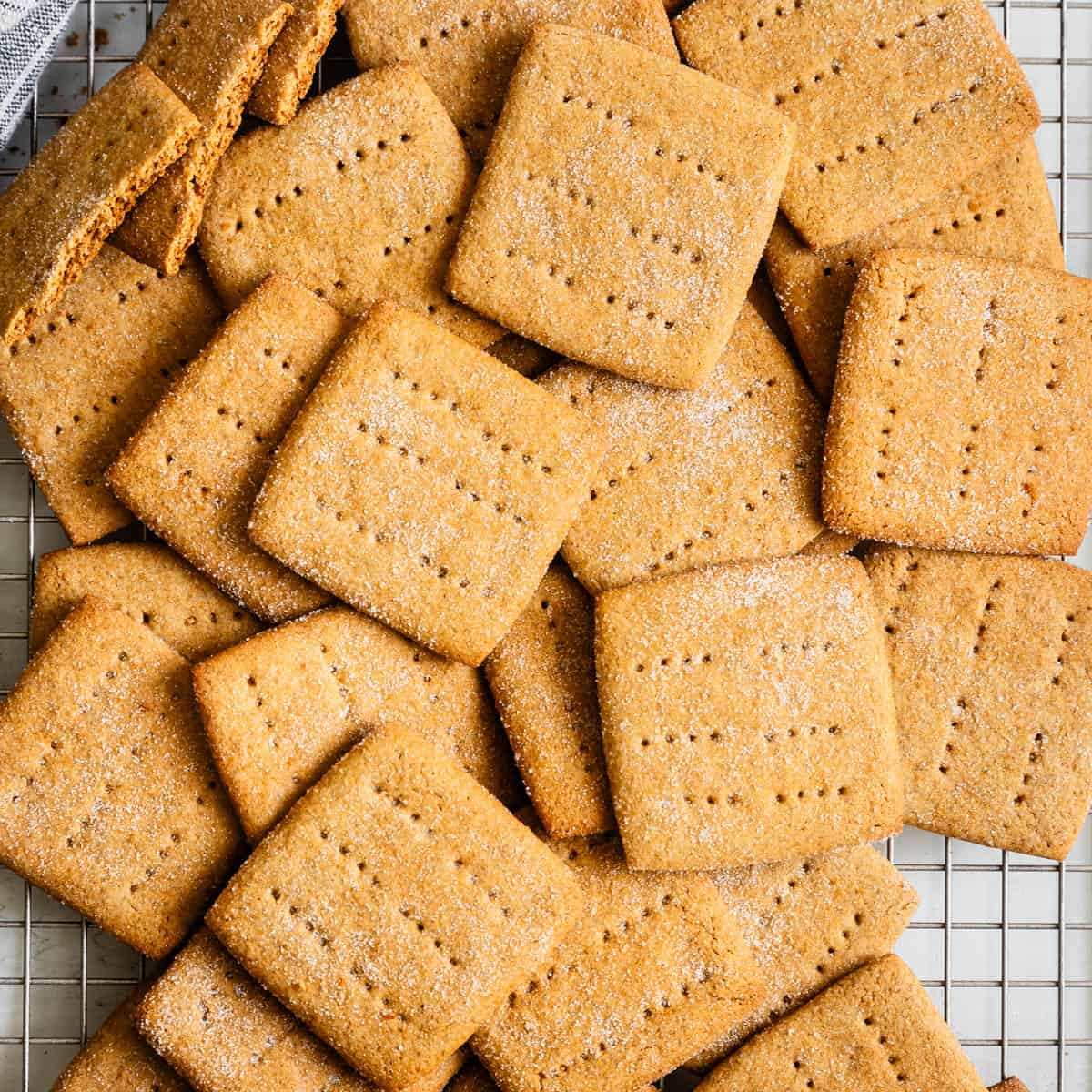 Homemade Gluten-Free Graham Crackers