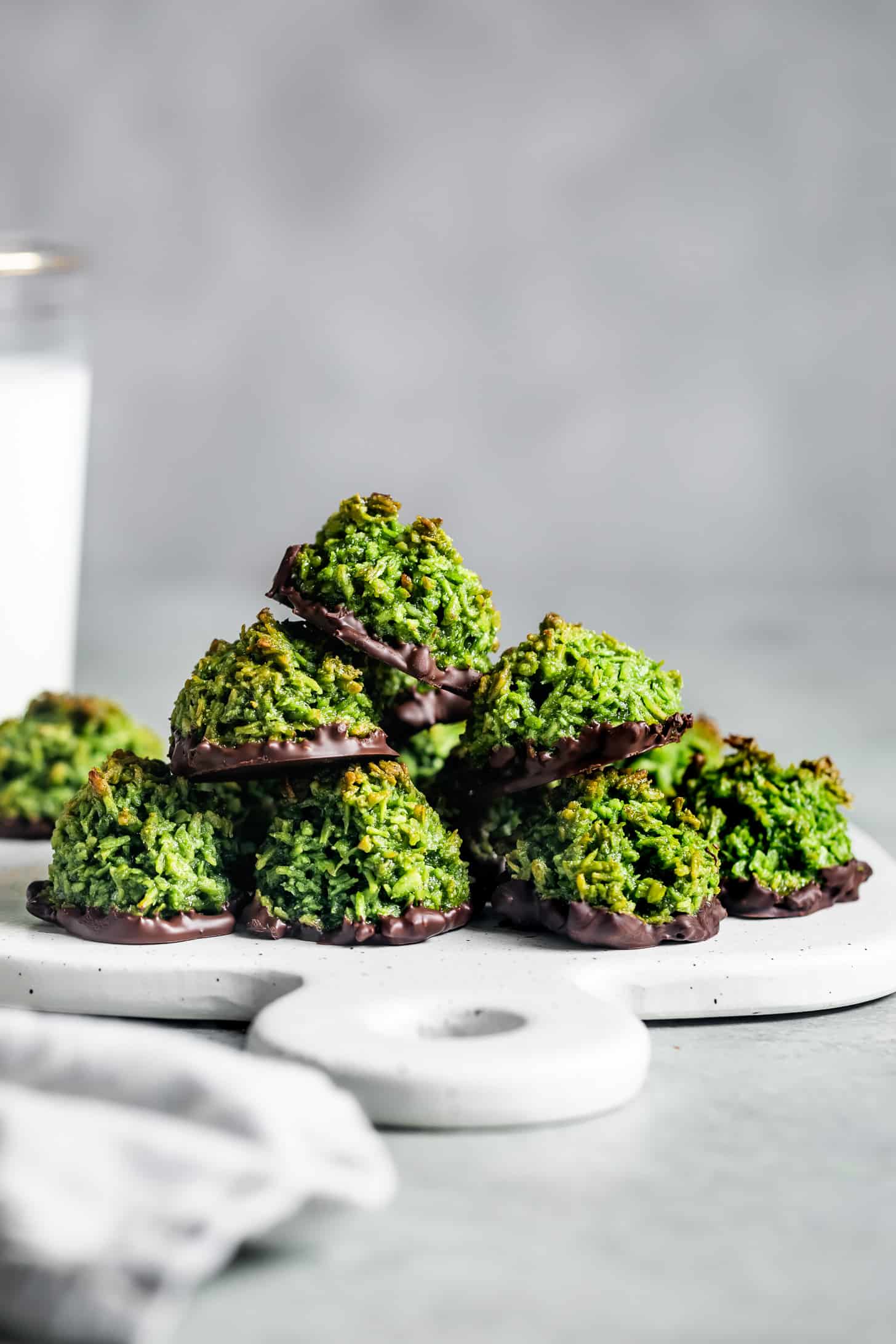 Gluten-Free Matcha Coconut Macaroons