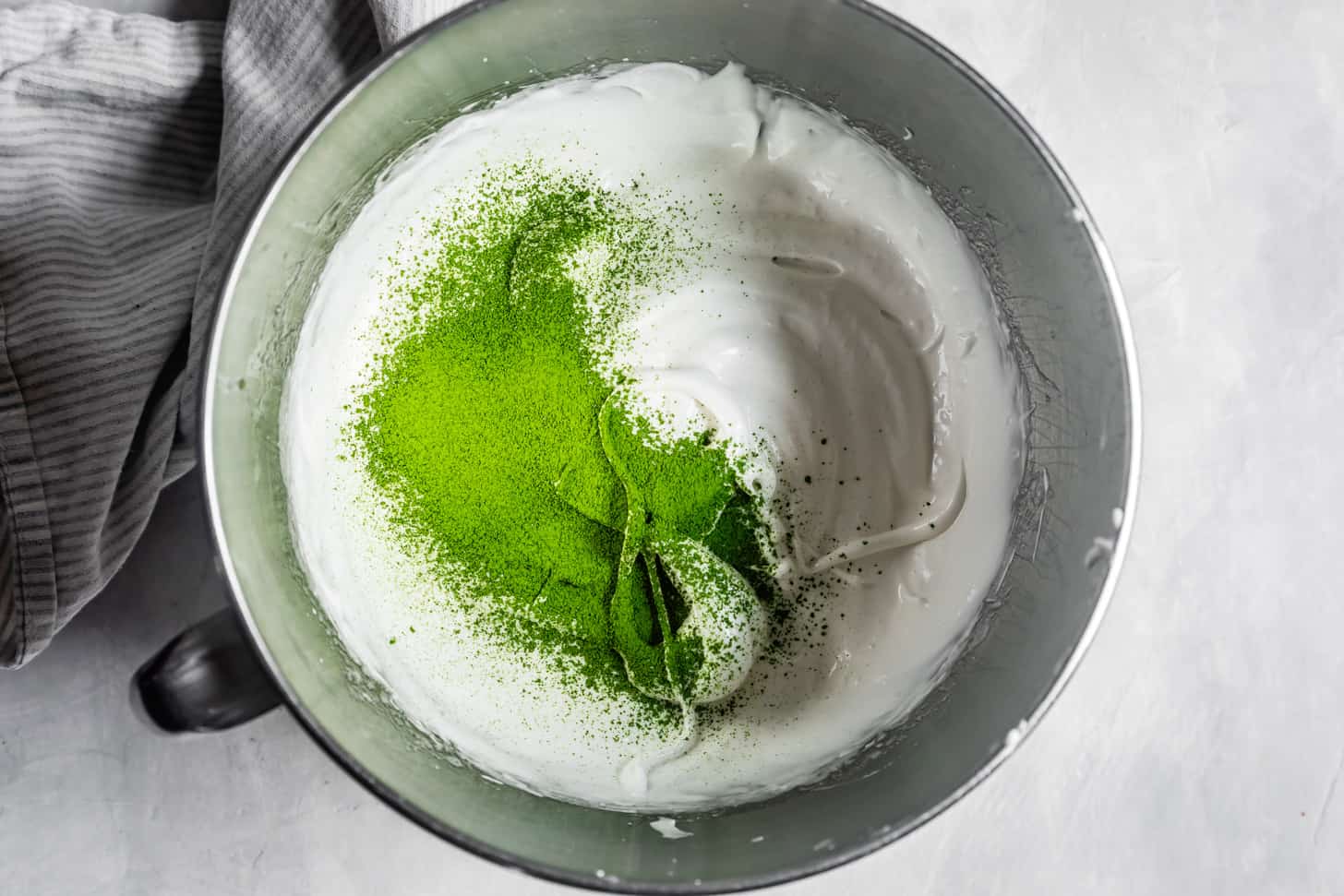 How to Make Matcha Meringue