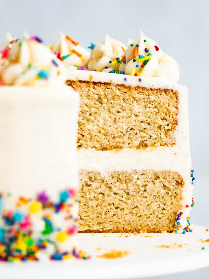 Gluten-Free Vanilla Cake