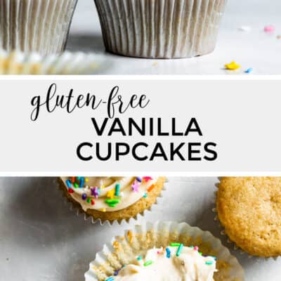 Gluten-Free Vanilla Cupcakes