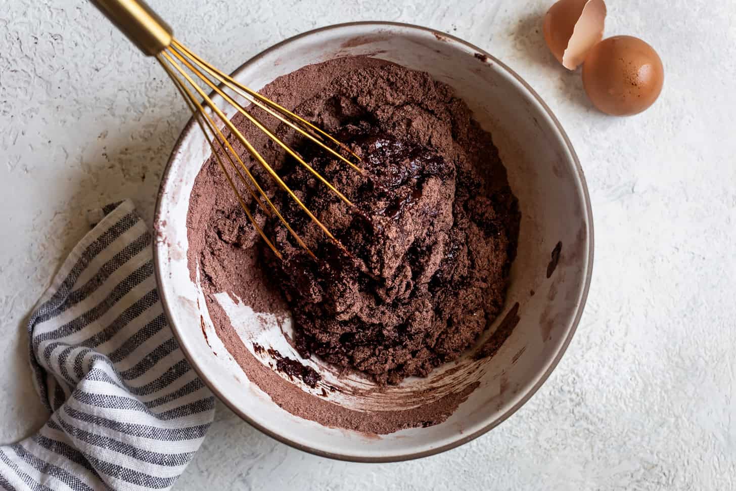 Whisking Gluten-Free Cupcake Batter