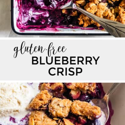Gluten-Free Blueberry Crisp