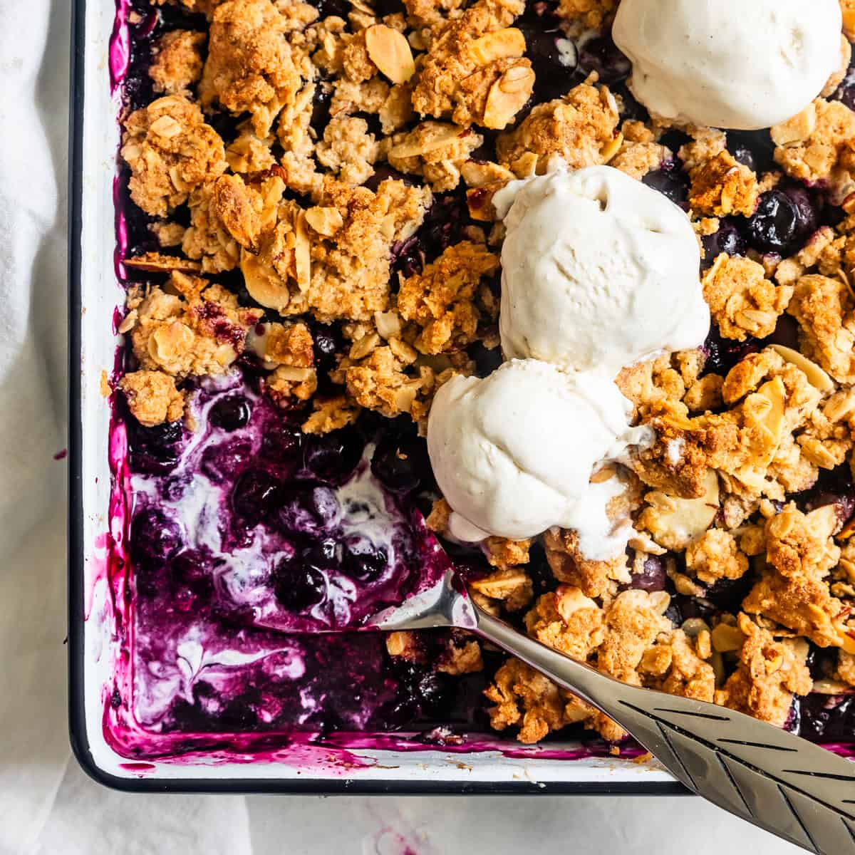 Gluten-Free Blueberry Crisp