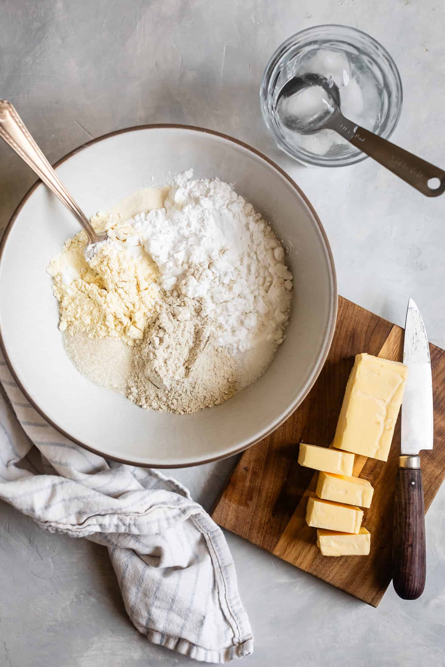Ingredients for Gluten-Free Pie Crust