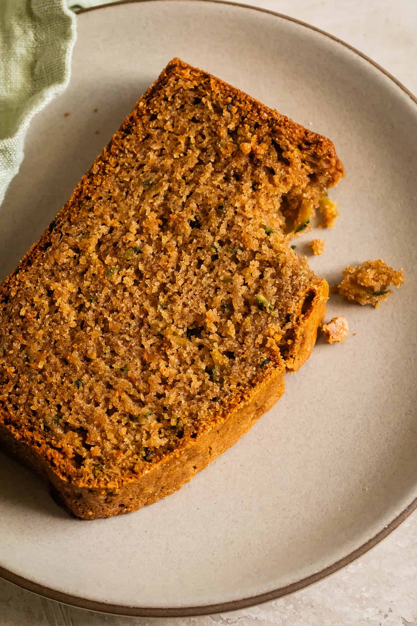 Slice of Gluten-Free Zucchini Bread