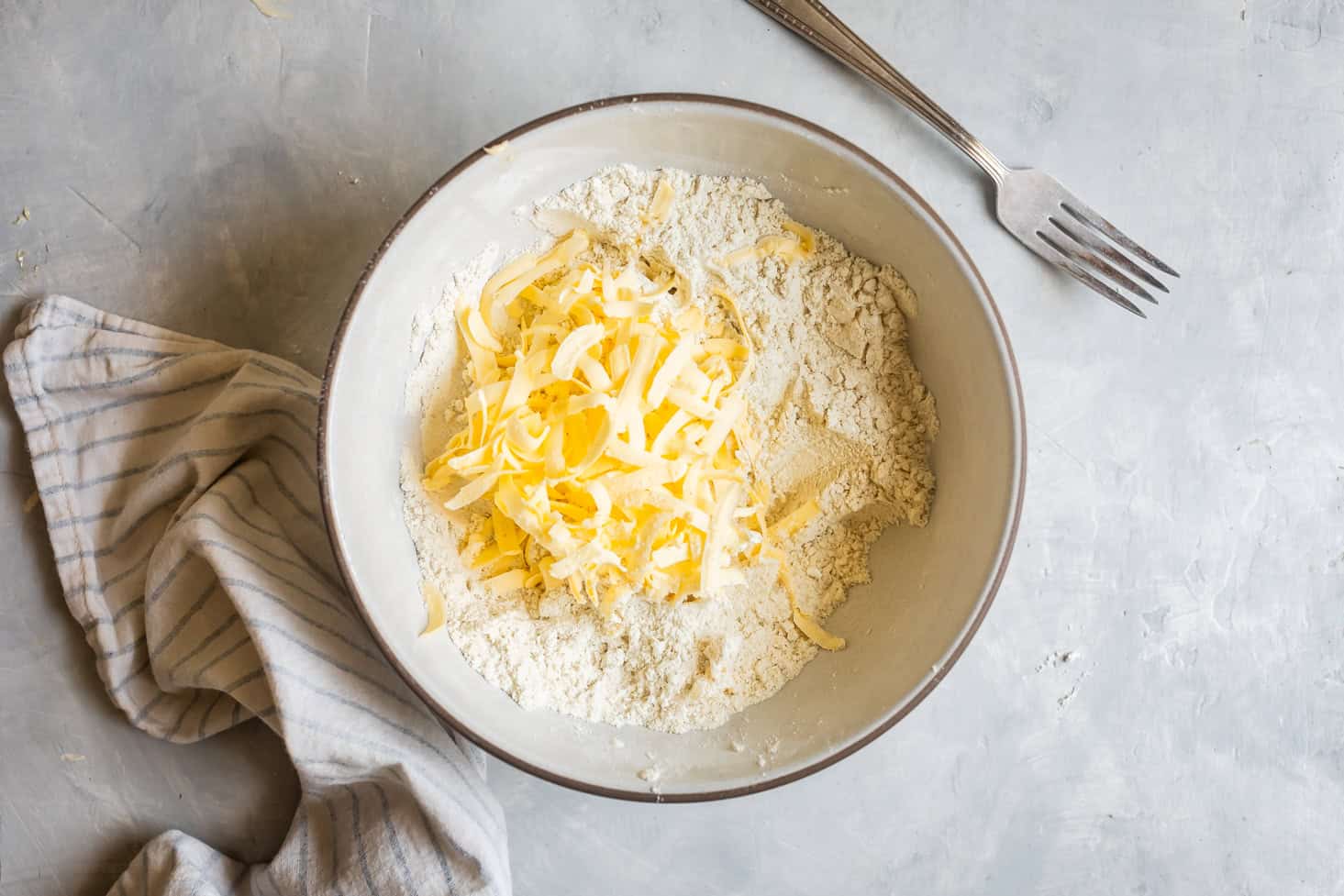Frozen Grated Butter in GF Pie Dough
