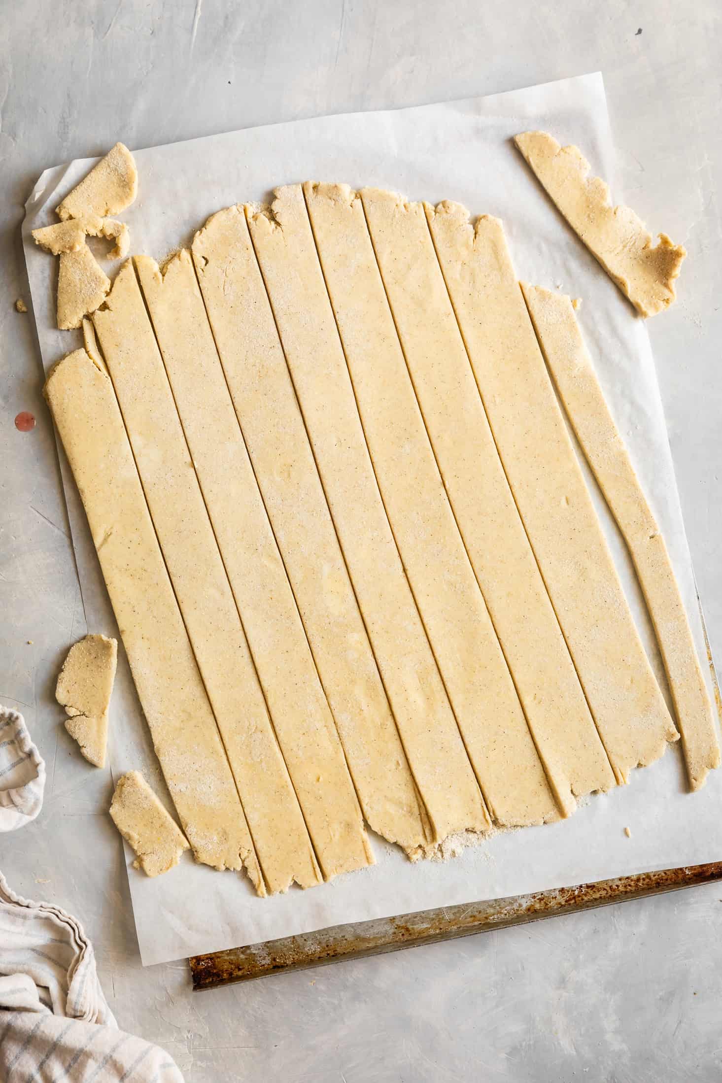 Lattice Strips for Gluten-Free Pie Crust