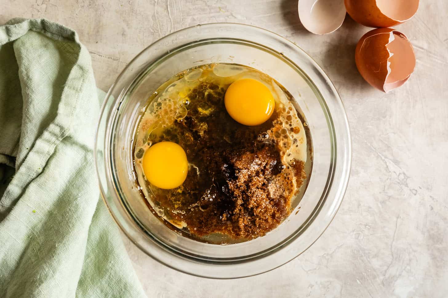 Mixing Wet Ingredients Gluten-Free Quick Bread