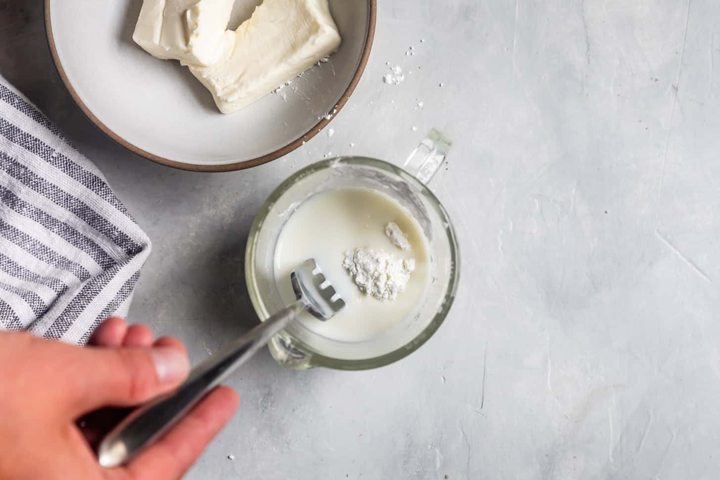 Cornstarch Slurry for Ice Cream