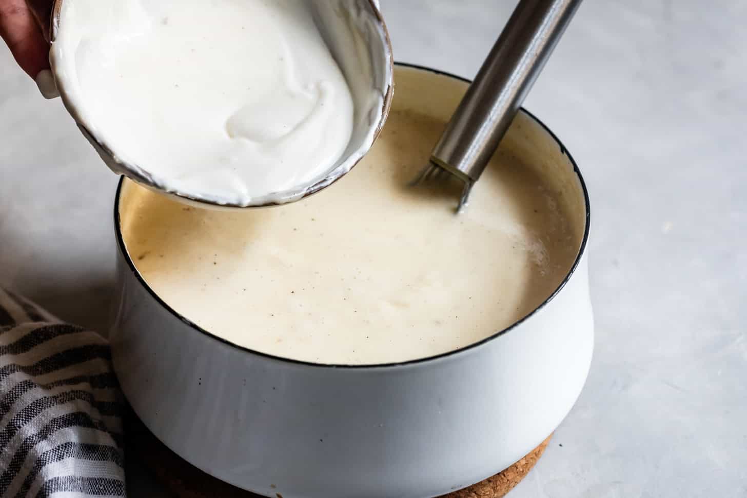 Adding Cream Cheese to Ice Cream Custard