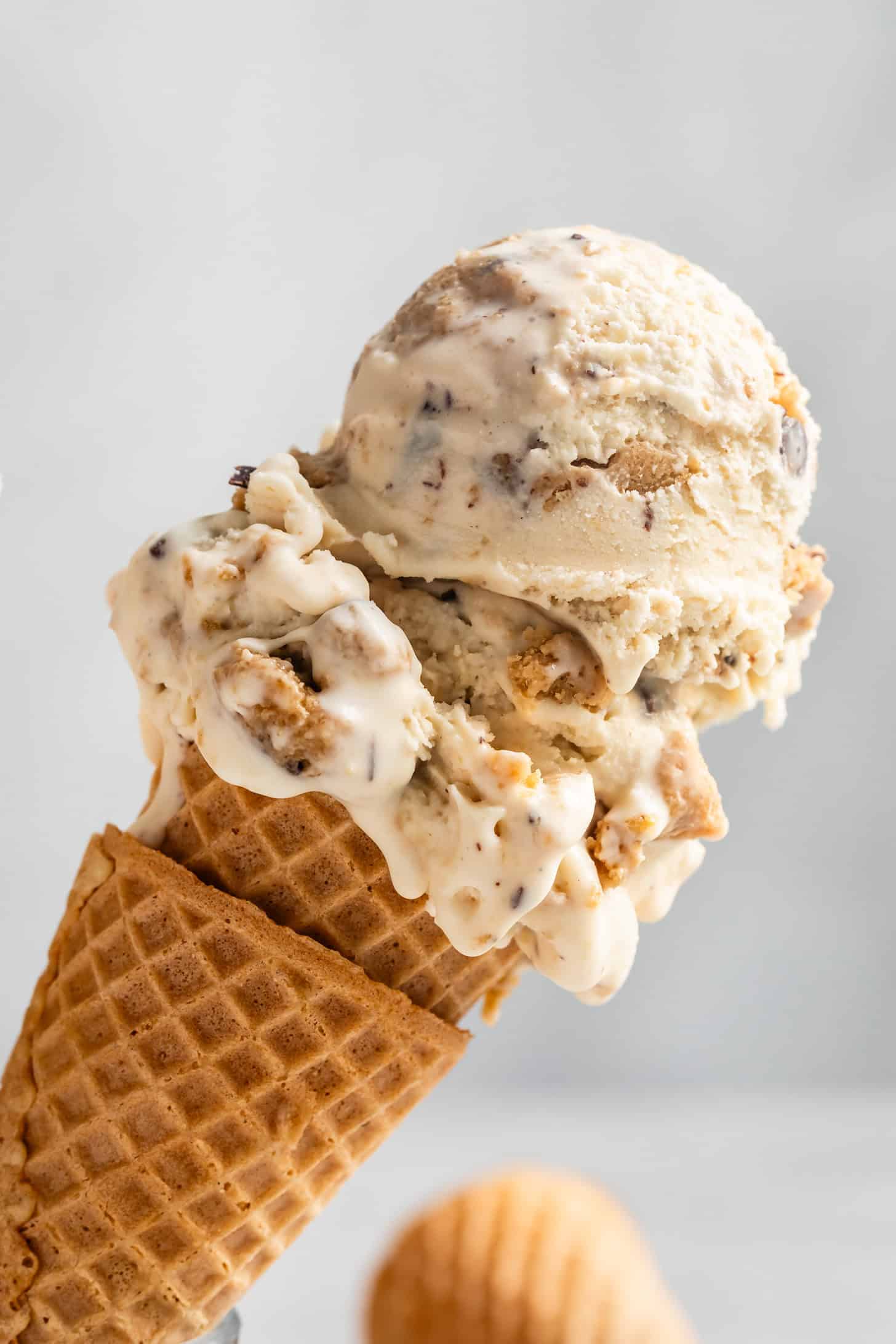 Double Scoop of Gluten-Free Cookie Dough Ice Cream