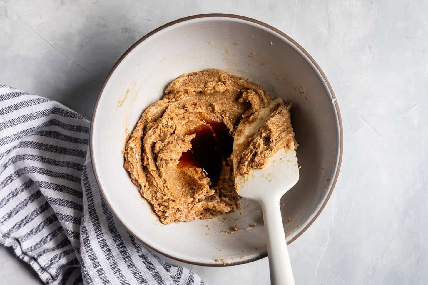 Adding Vanilla for Gluten-Free Cookie Dough