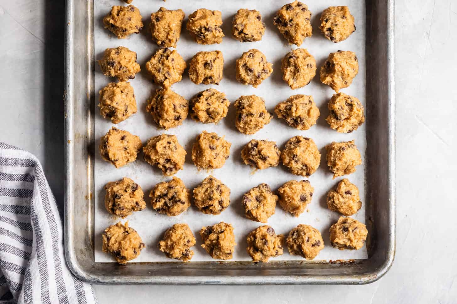 Frozen Gluten-Free Cookie Dough Balls for Ice Cream