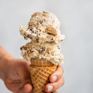 Gluten-Free Cookie Dough Ice Cream
