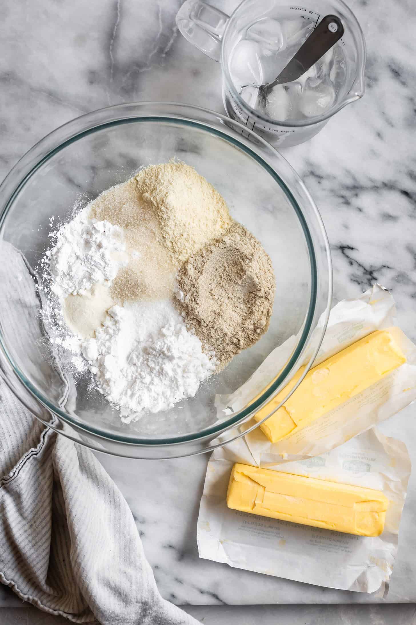 Ingredients for Gluten-Free Puff Pastry