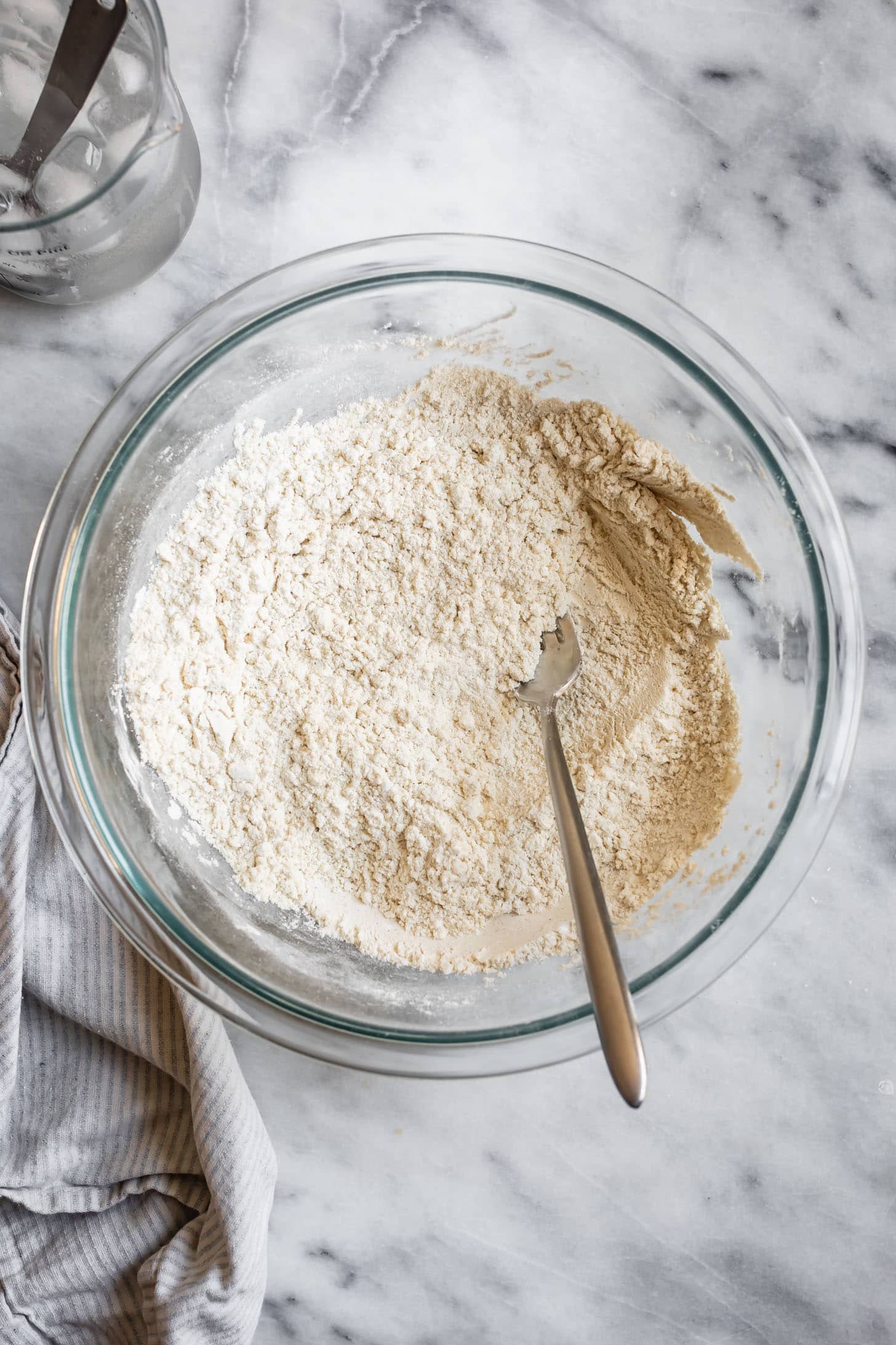 Mix Dry Ingredients Gluten-Free Puff Pastry
