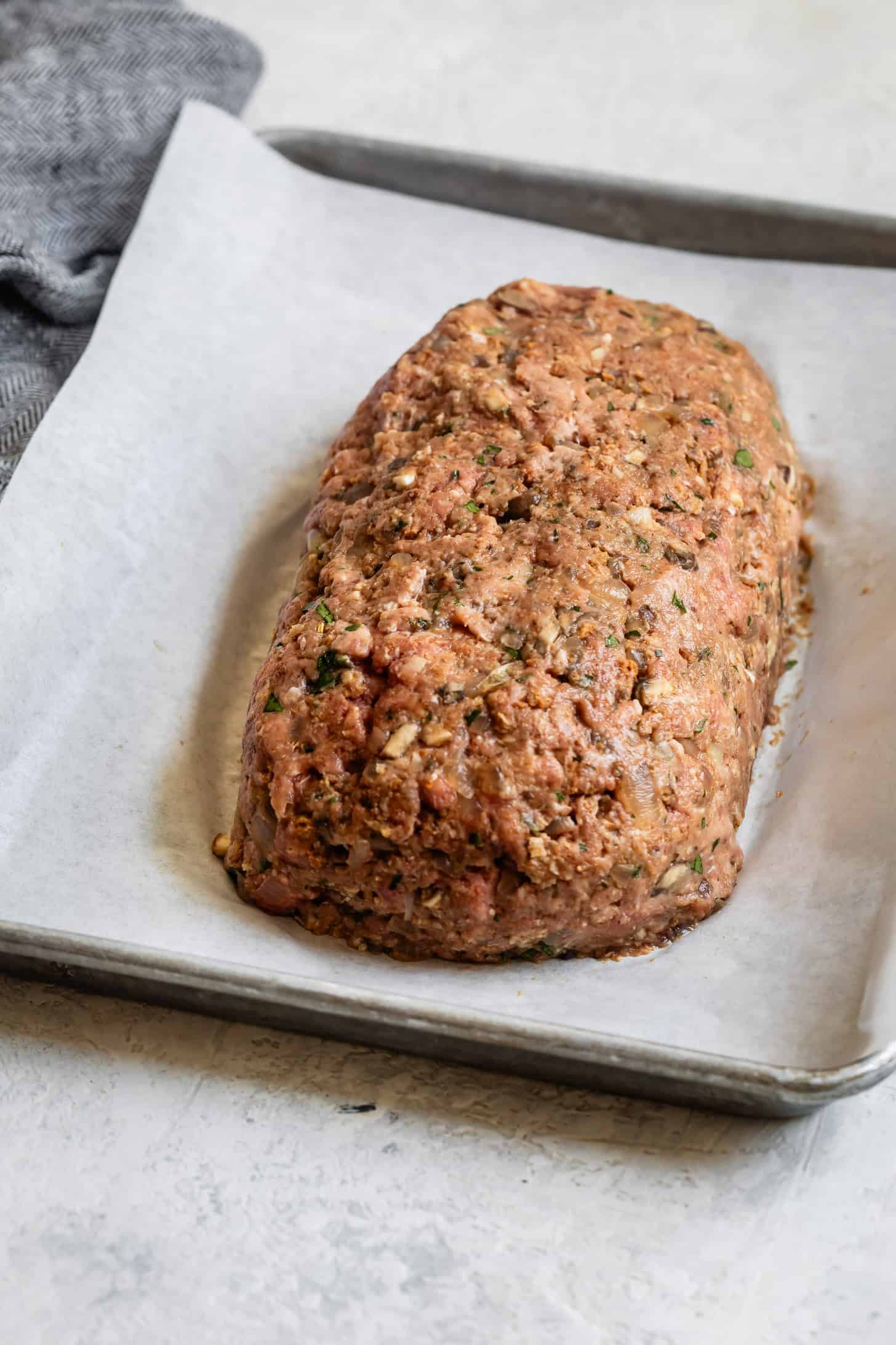 Shaping Gluten-Free Meatloaf