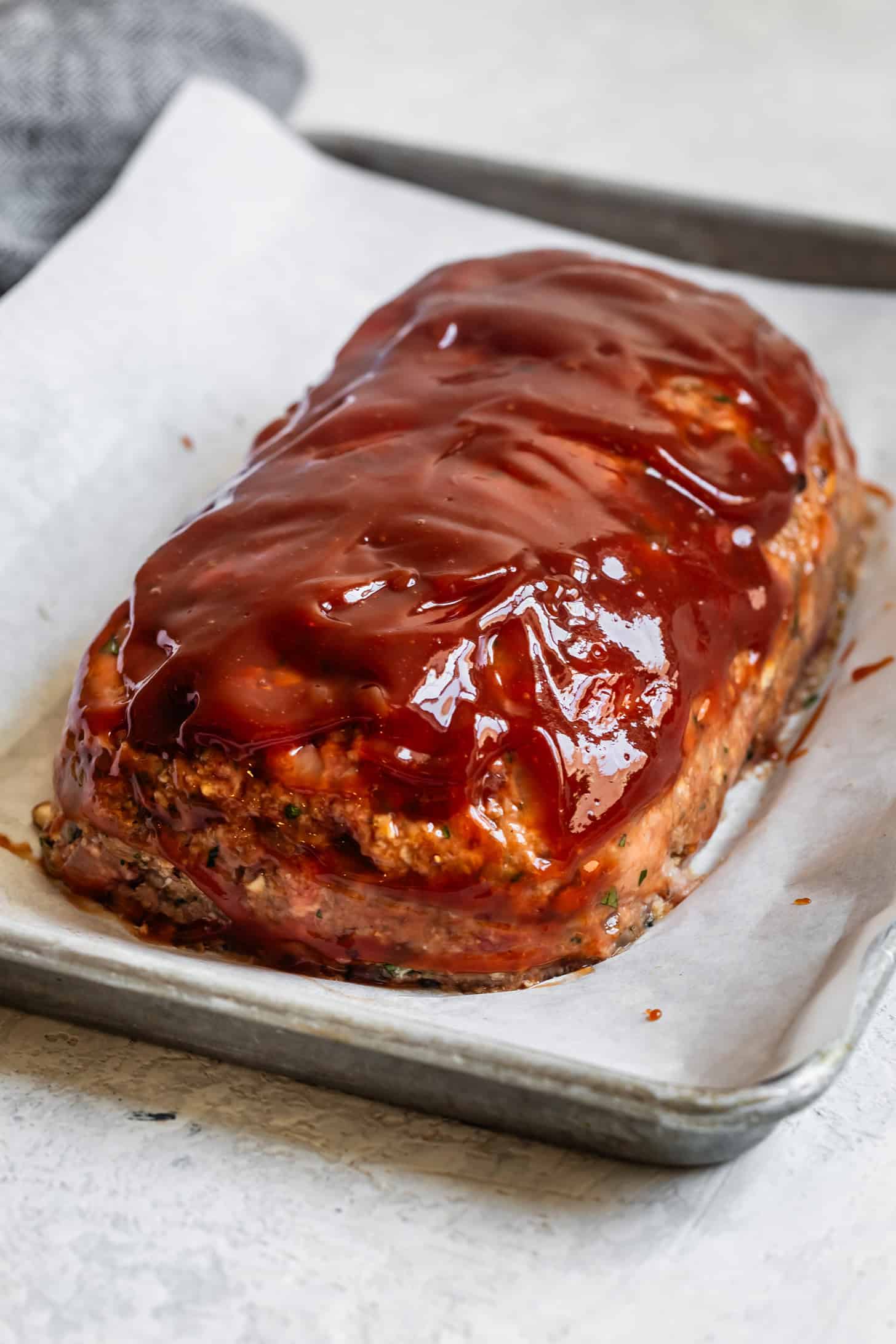 Glazing Gluten-Free Meatloaf