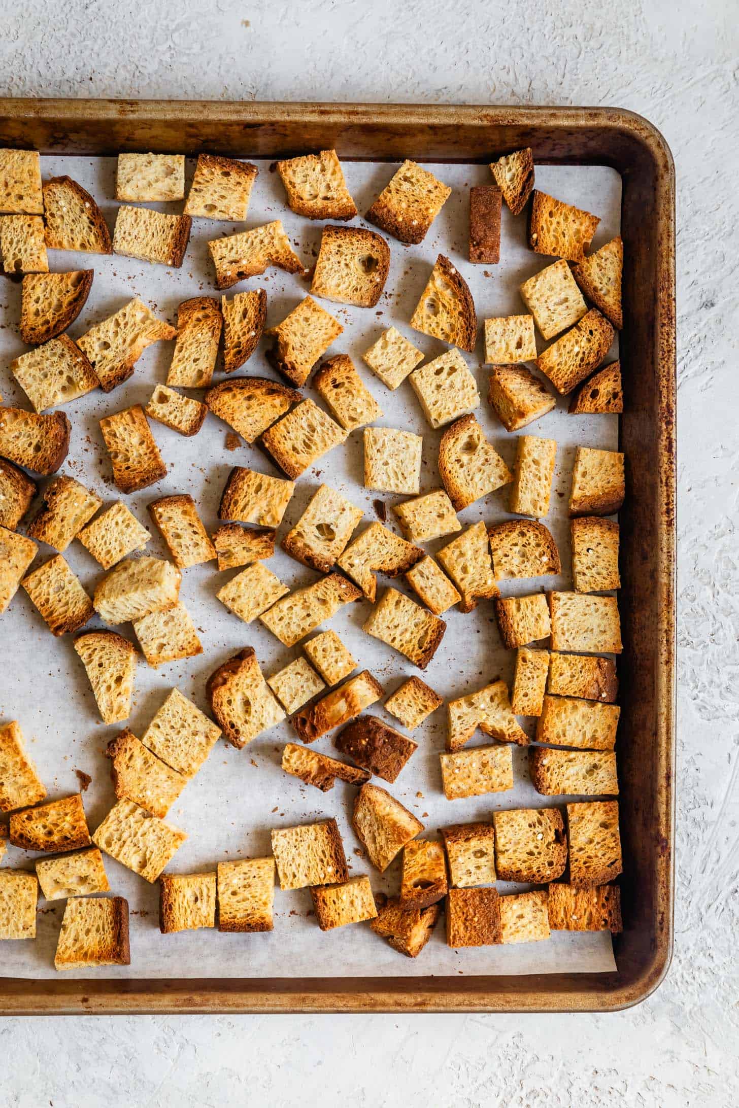 Toasted Gluten-Free Bread Cubes