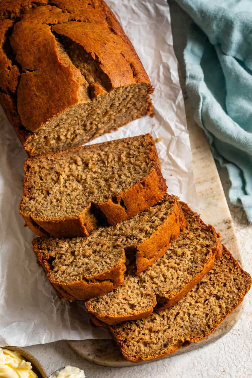 Oat Flour Gluten-Free Banana Bread - Snixy Kitchen