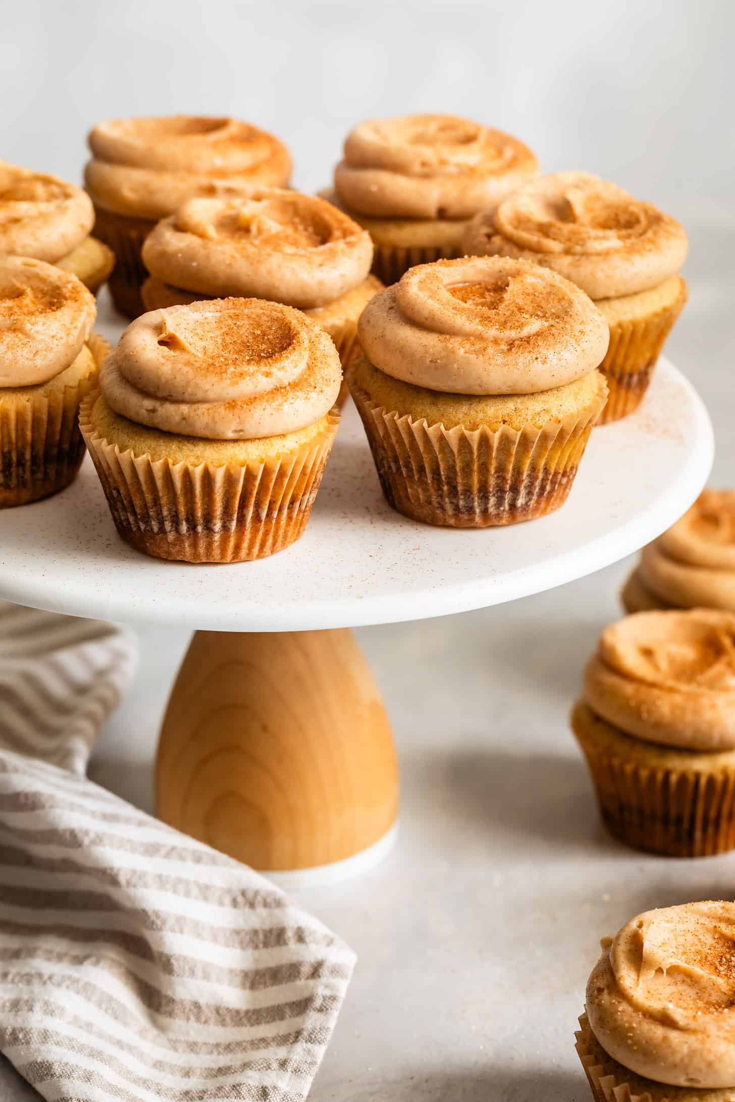 Gluten-Free Cinnamon Swirl Cupcakes
