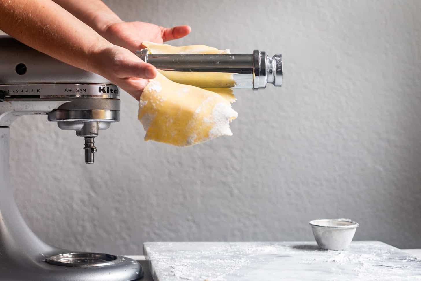 Stand Mixer Pasta Roller for Homemade Ravioli