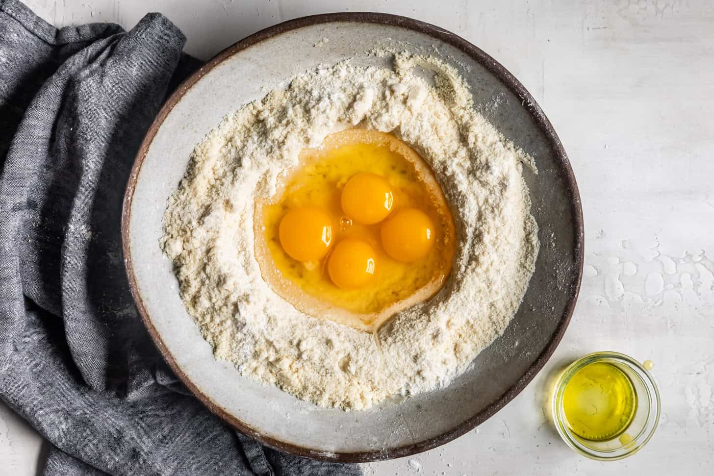 Step 2 Crack Eggs GF Ravioli