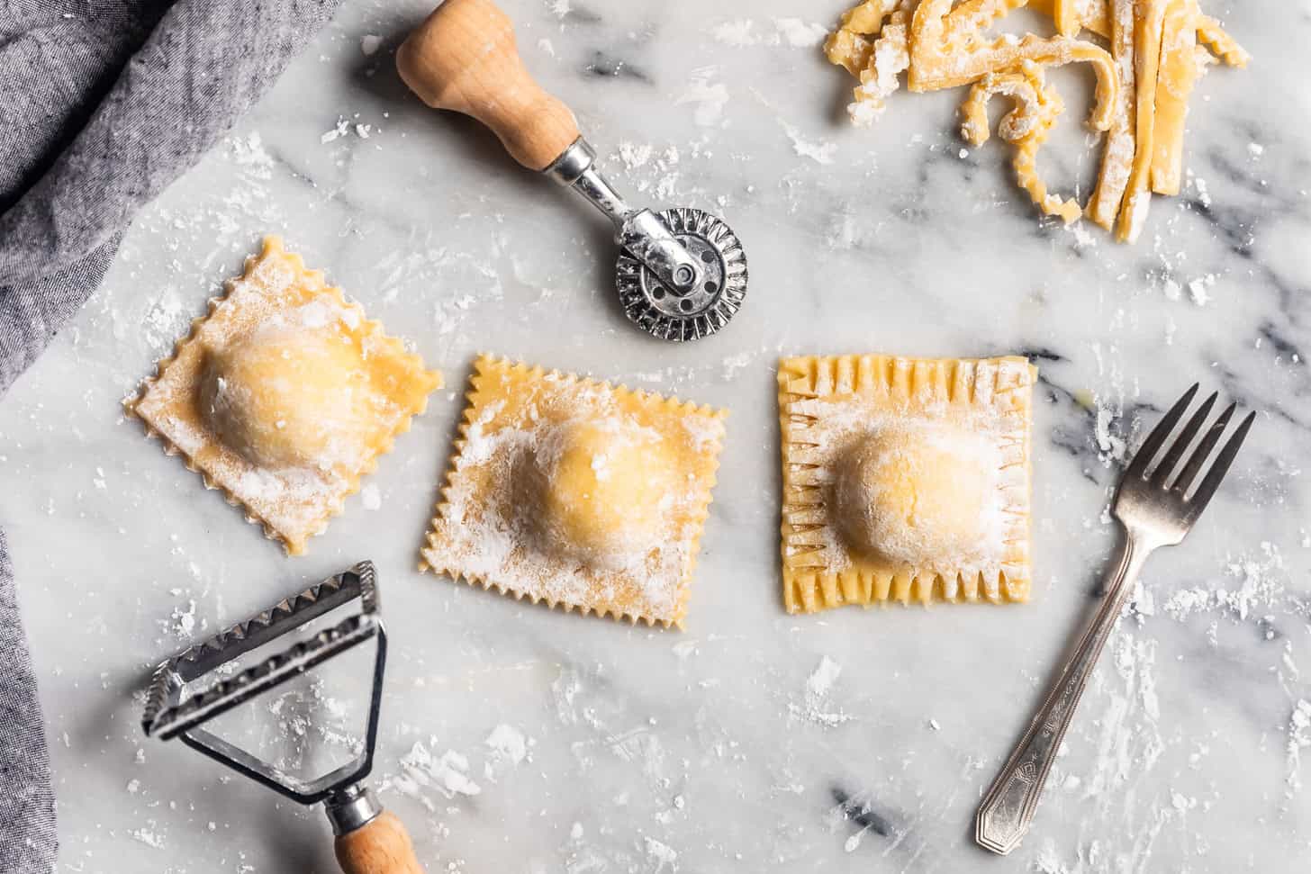 Three Ways to Cut Homemade Ravioli