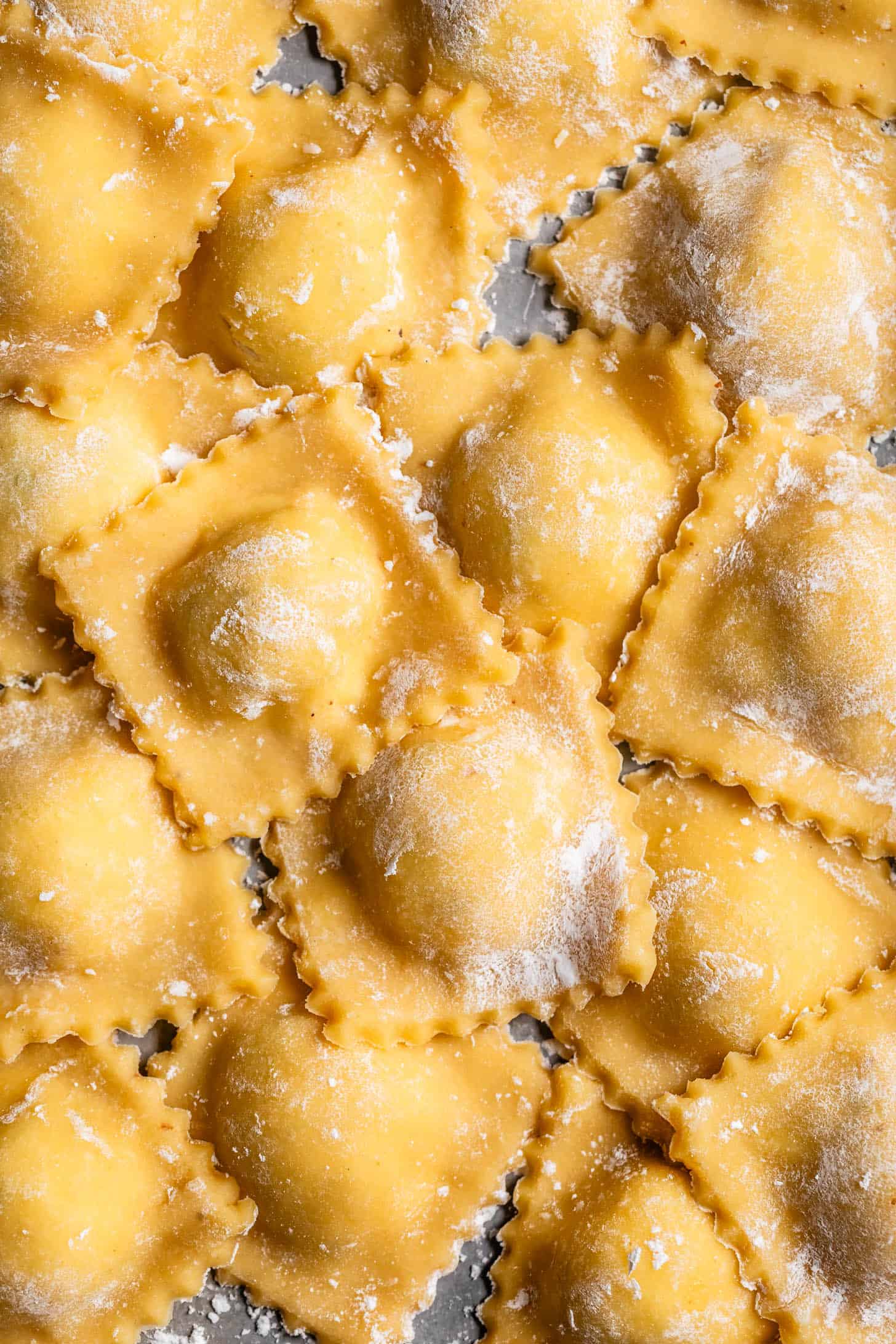 Homemade Gluten-Free Ravioli with Ricotta Filling
