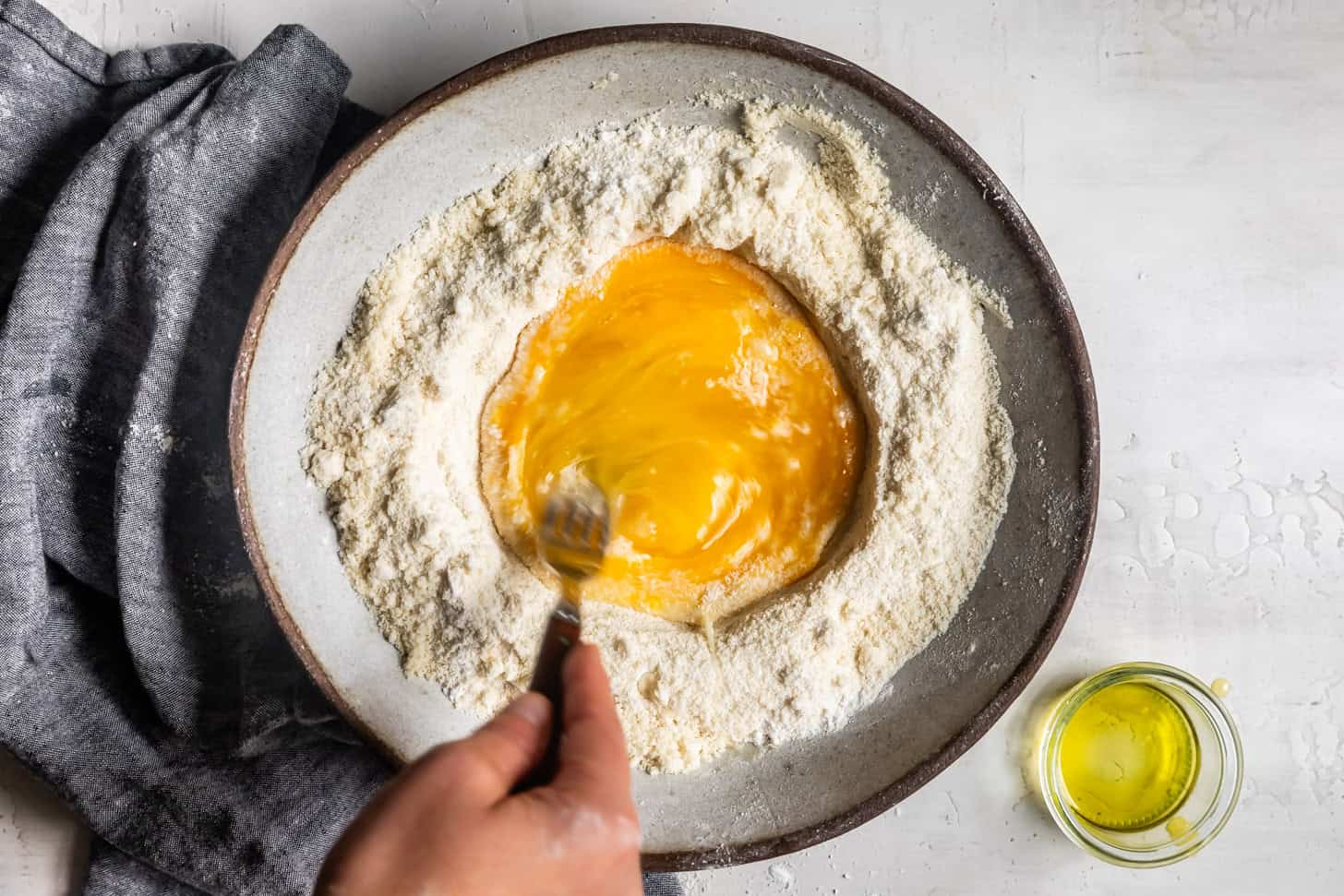 Step 3 Whisk Eggs GF Ravioli