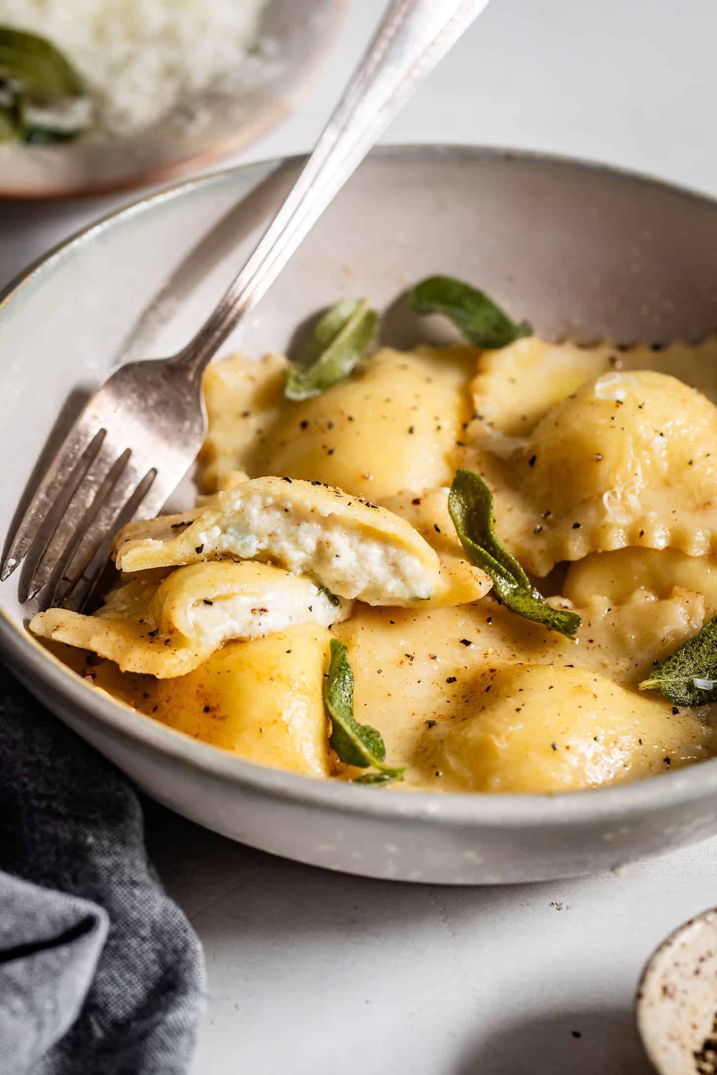 Inside Gluten-Free Cheese Ravioli