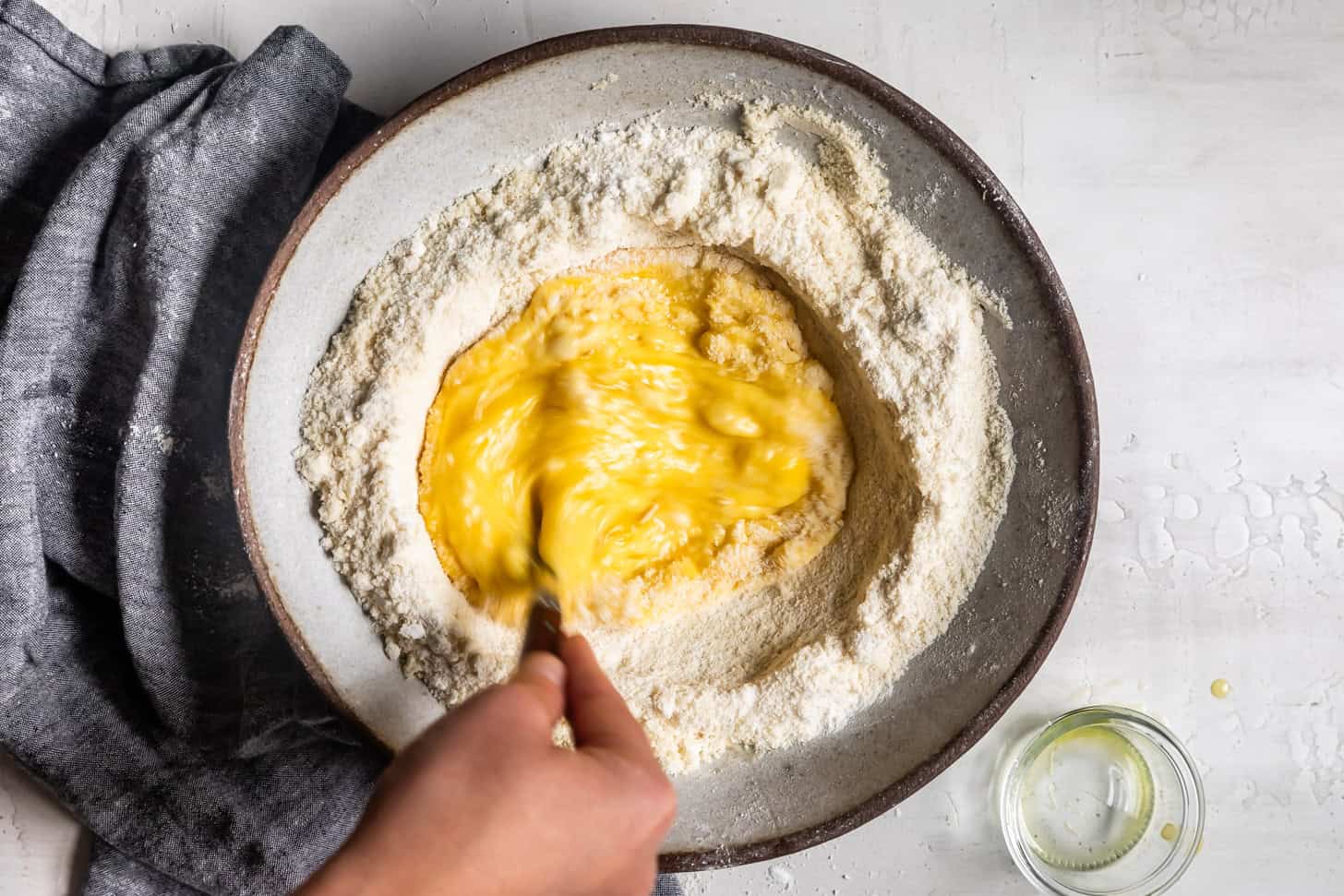 Step 6 Whisking Progression GF Ravioli