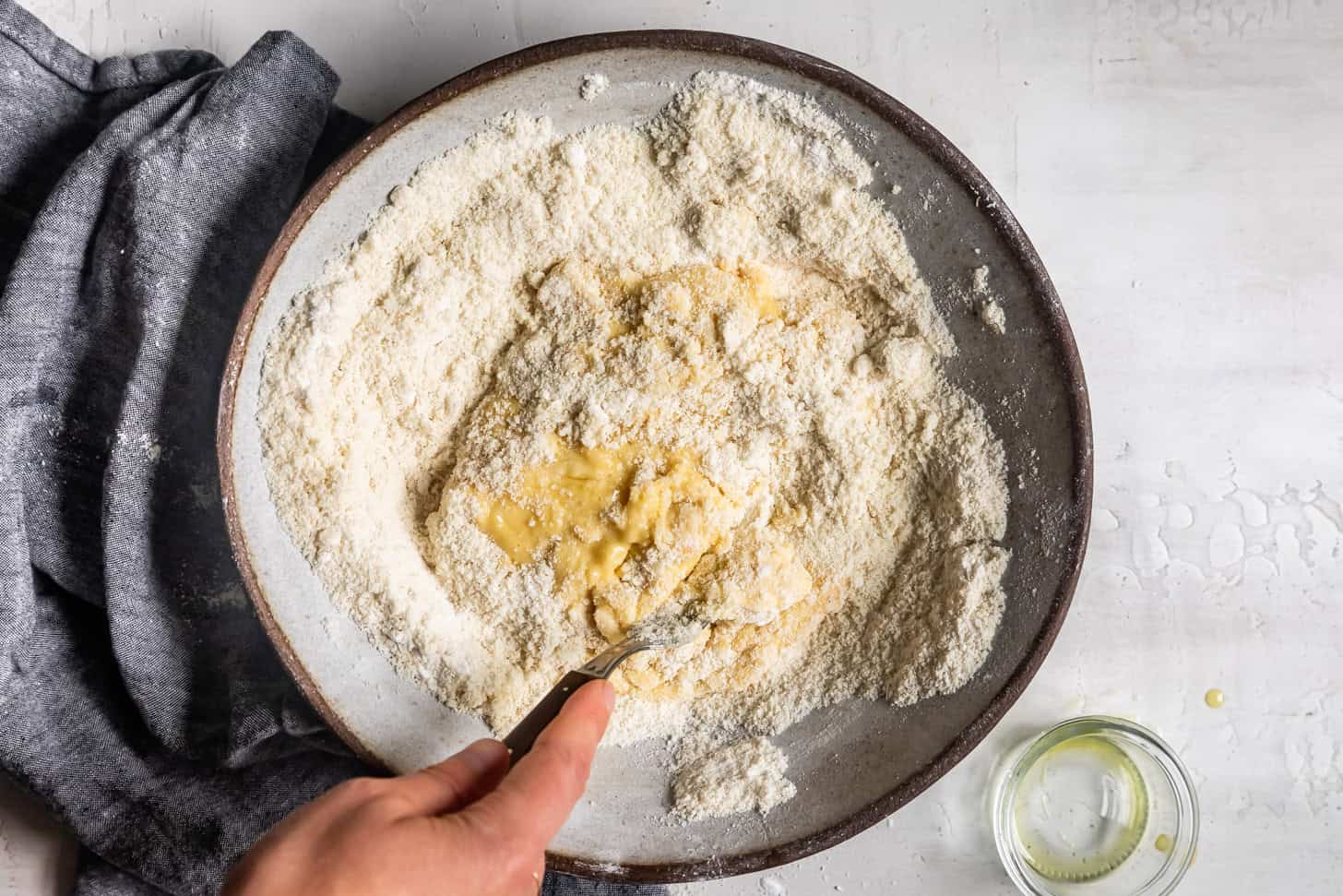 Step 8 Whisking Dough Gluten-Free Ravioli