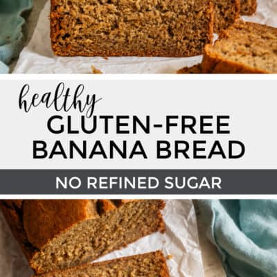 Gluten-Free Healthy Banana Bread Loaf