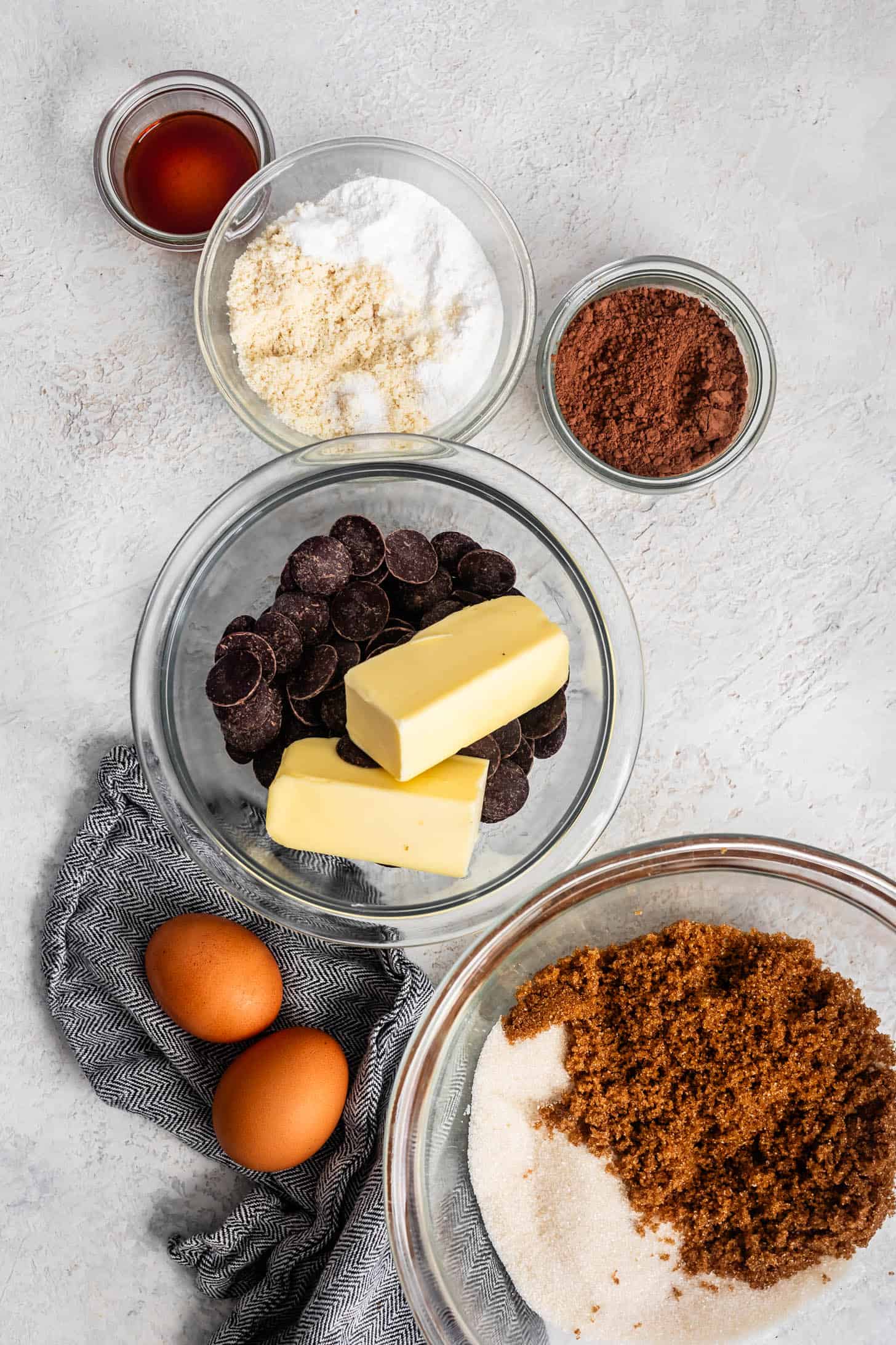 Ingredients Gluten Free Brownie Cookies