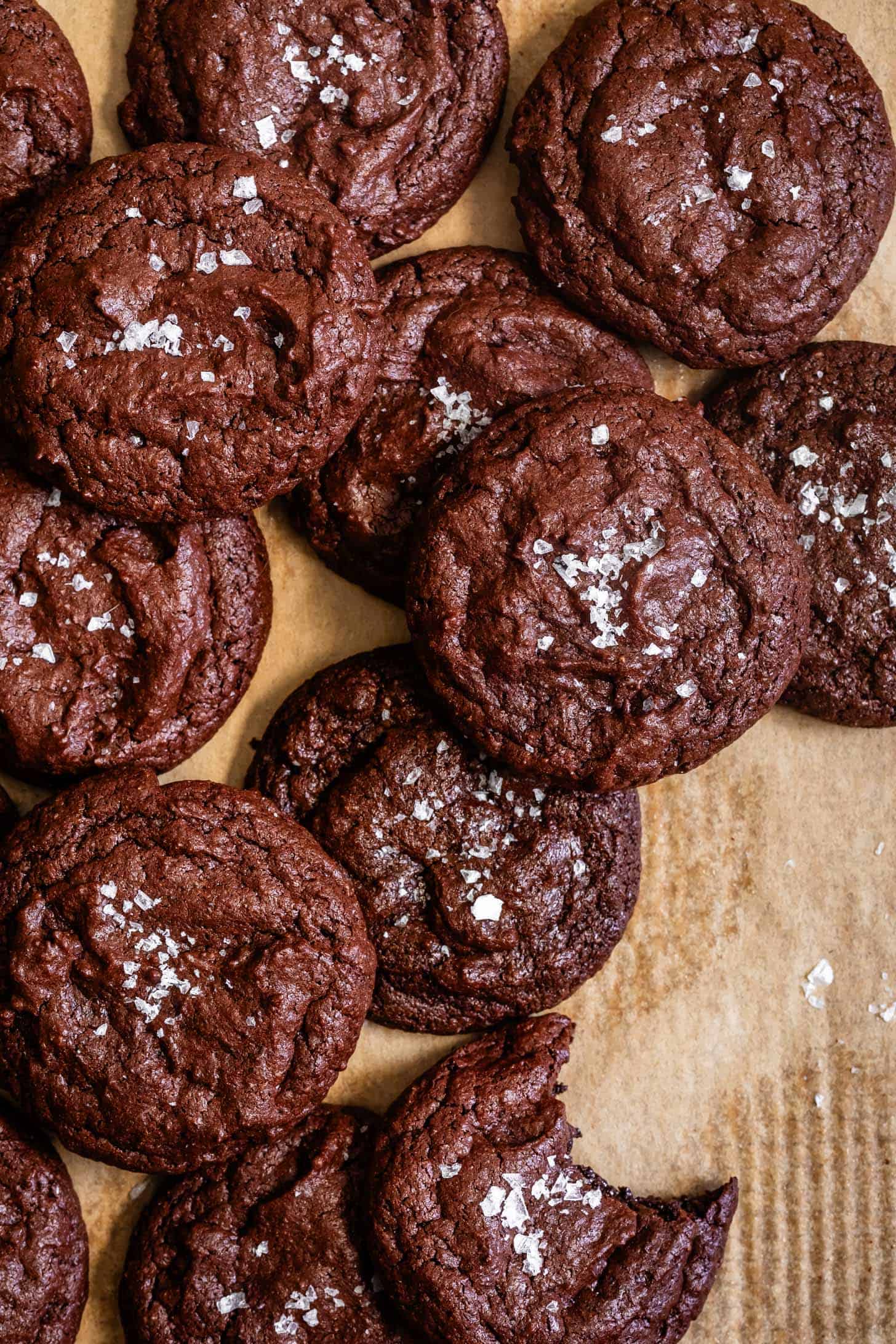 Chewy Gluten Free Brownie Cookies