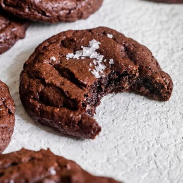 Bite of Gluten Free Brownie Cookies