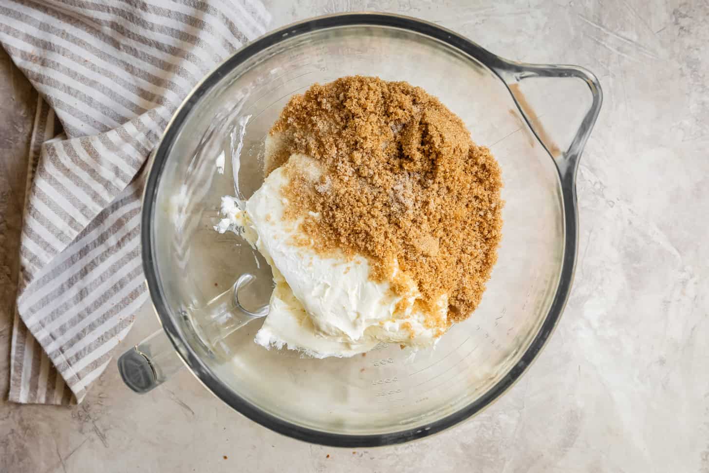 Step 1 Cream Cheese Sugars Pumpkin Cheesecake