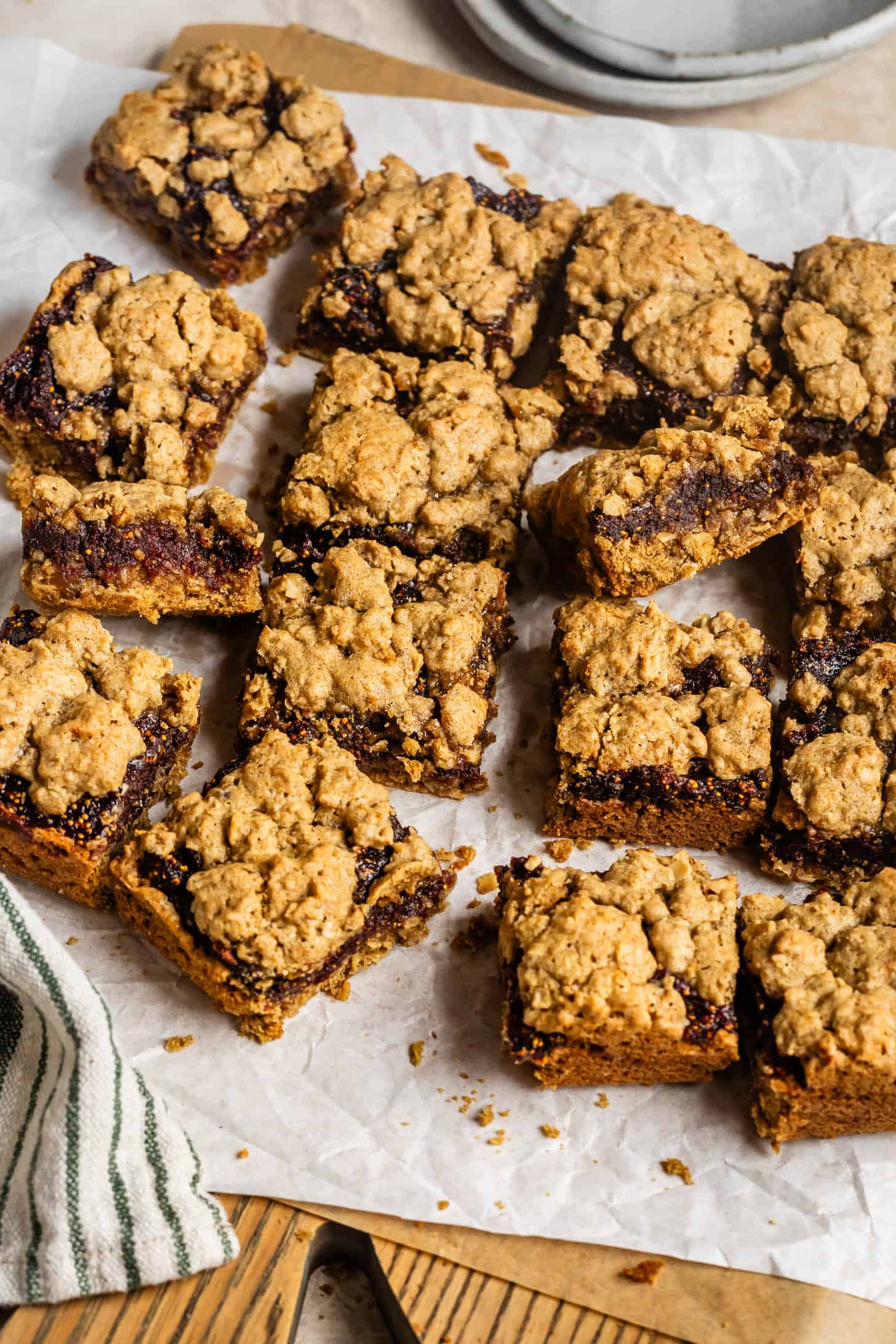 Gluten Free Oatmeal Fig Bars