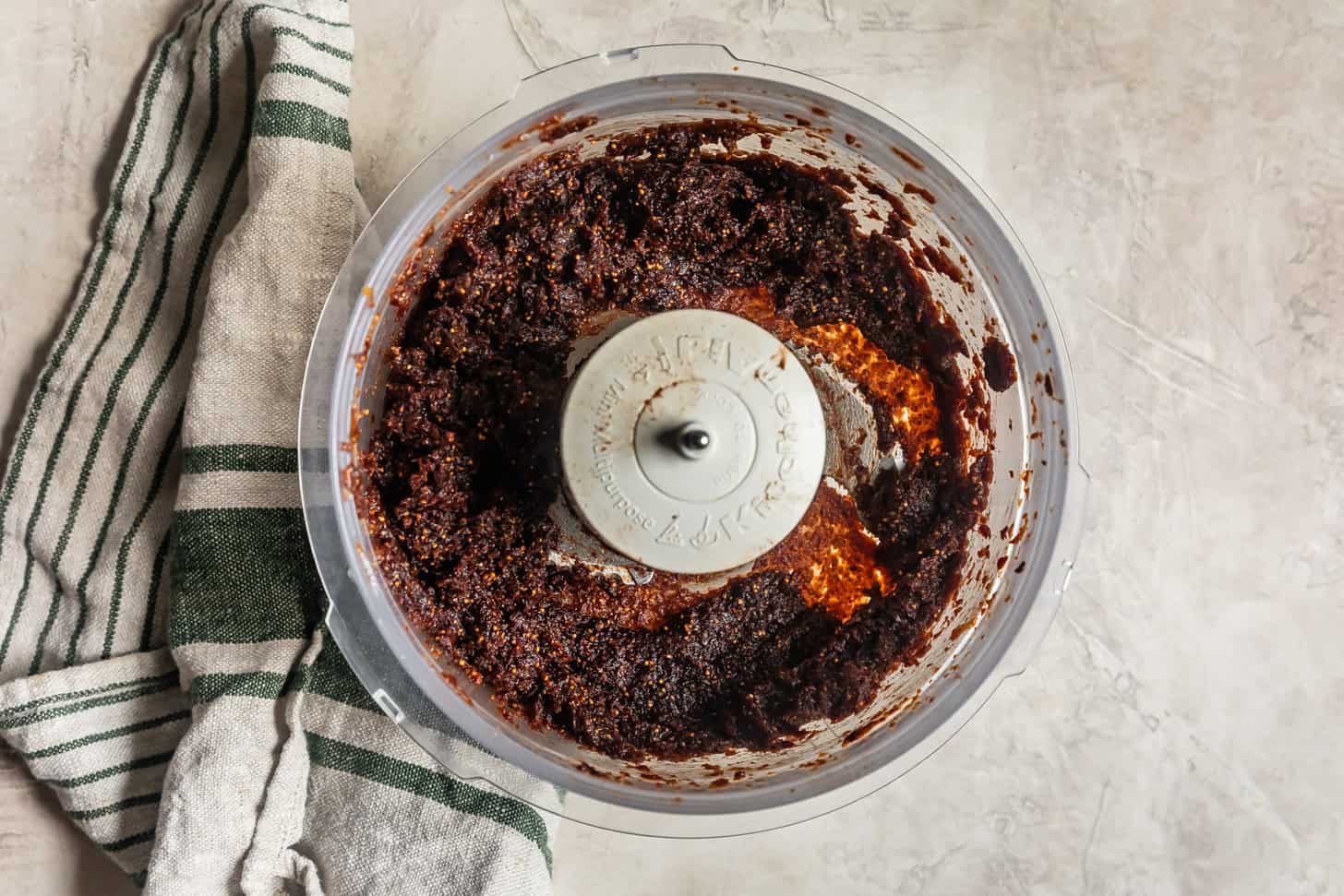 Pureeing Fig Jam