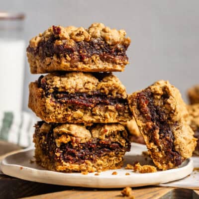 Gluten Free Oatmeal Fig Bars