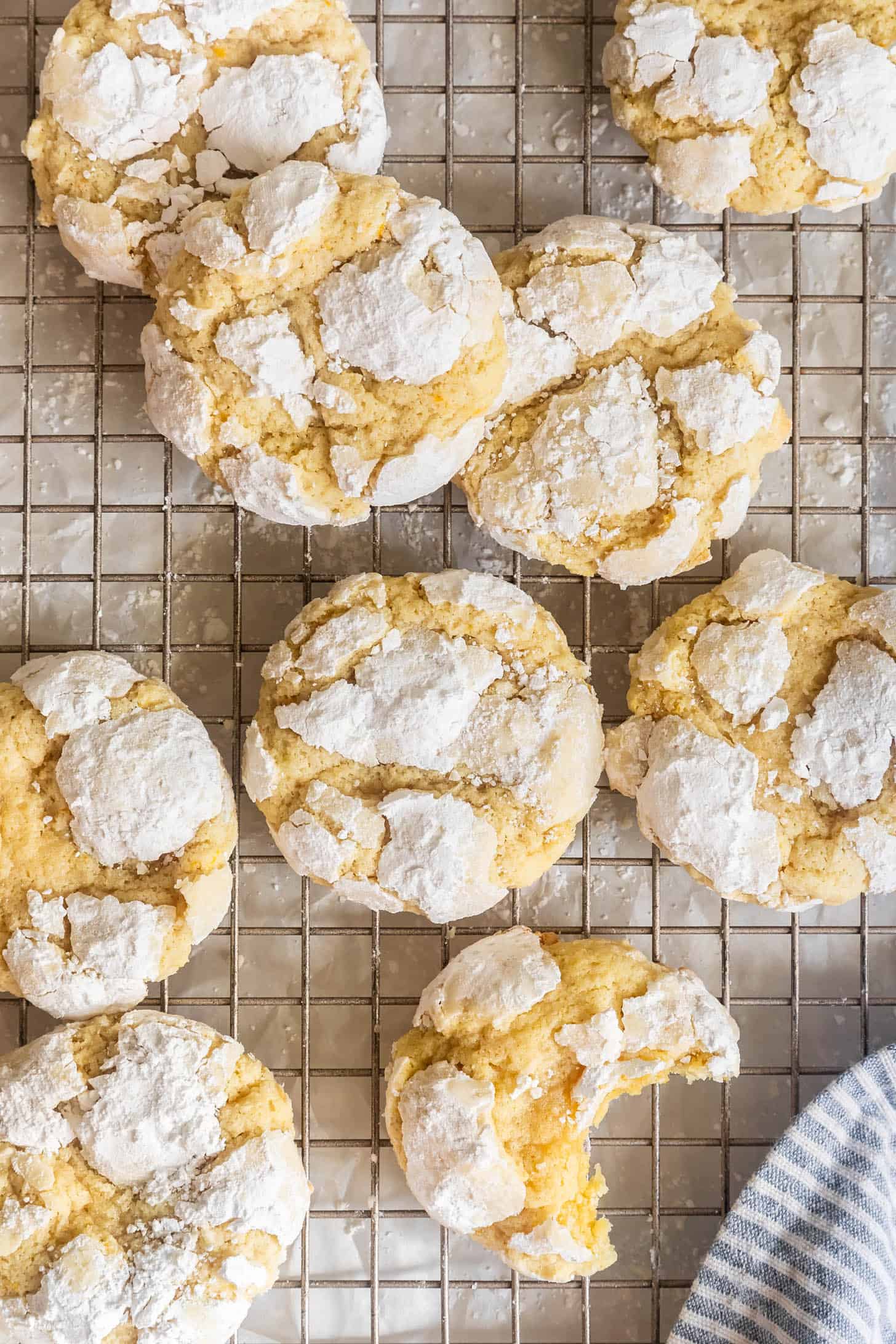 Easy Gluten-Free Lemon Crinkle Cookies