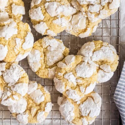 Chewy Gluten-Free Lemon Cookies