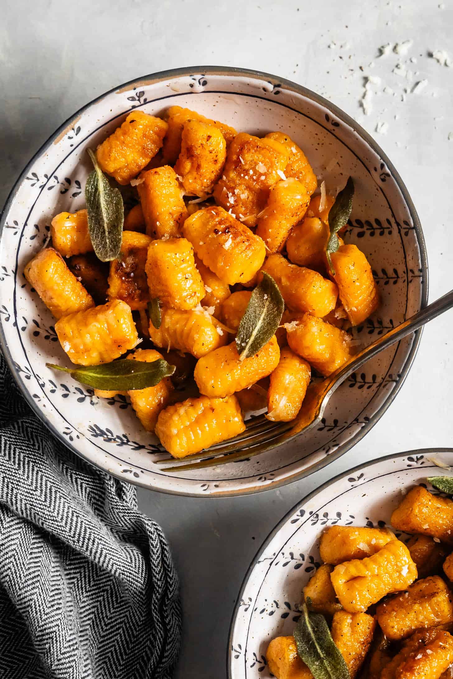 Gluten-Free Butternut Squash Gnocchi Variation - Cooked
