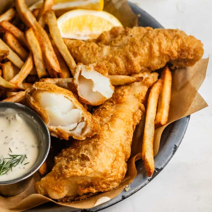Crispy Battered Gluten-Free Fried Fish
