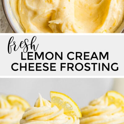 Lemon Cream Cheese Frosting